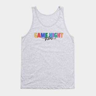 Game Night Vibes Tank Top